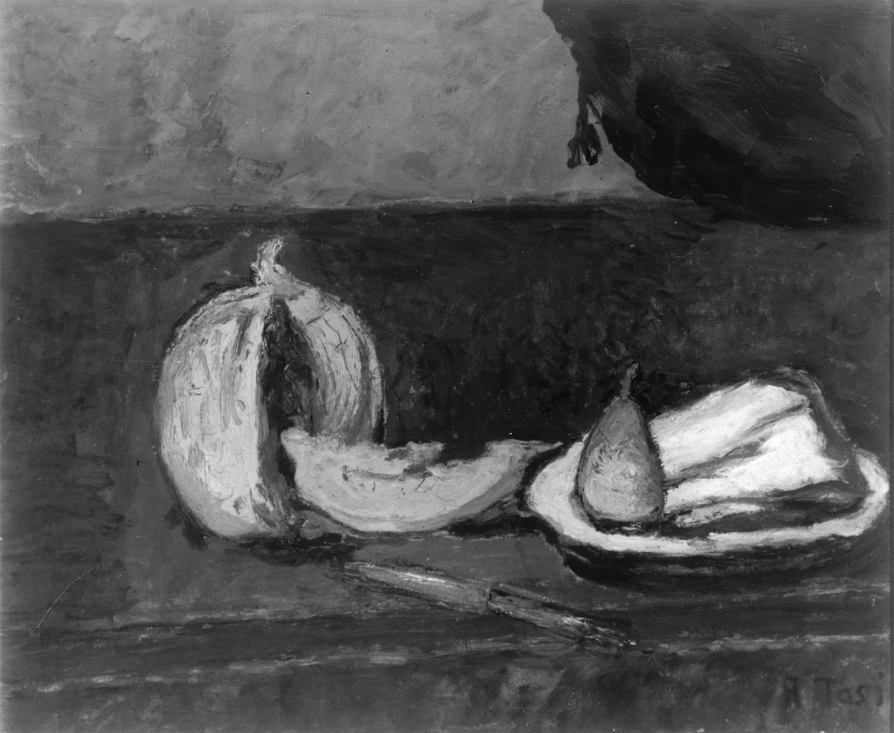 Natura morta con melone e pere - Raccolta Alberto Della Ragione e Collezioni del Novecento